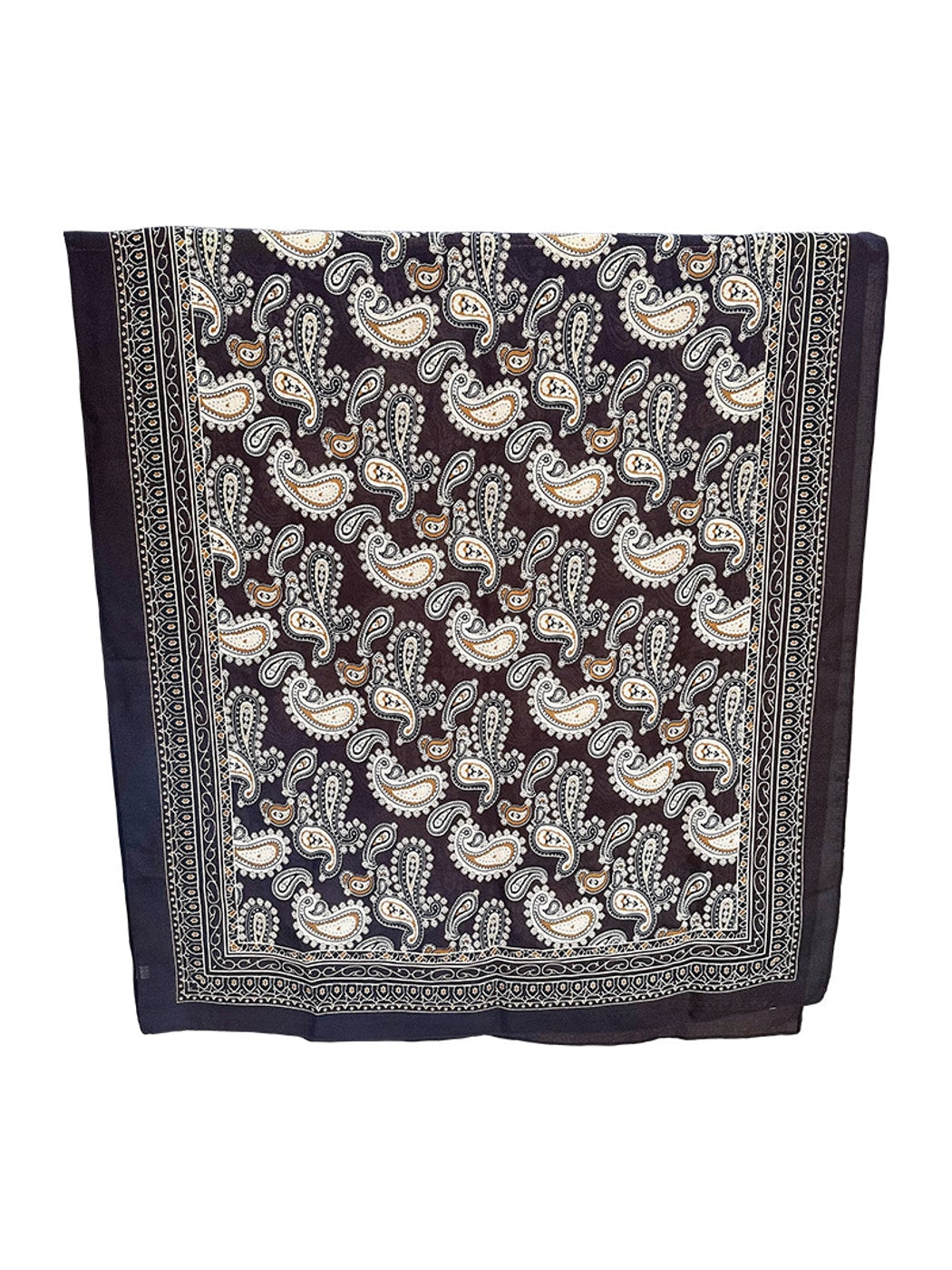 Scarvii - Classic Paisley Print Lightweight Wrap Scarf