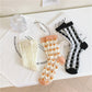 Rufia - Colorful Geometric Pattern Summer Mid-Calf Socks