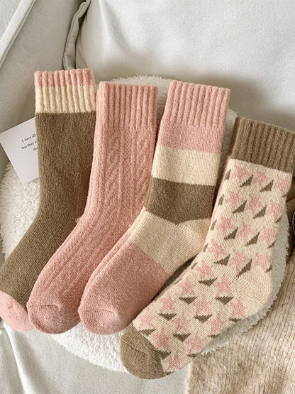 Rufia - Sweet Thick Mid-Calf Winter Socks