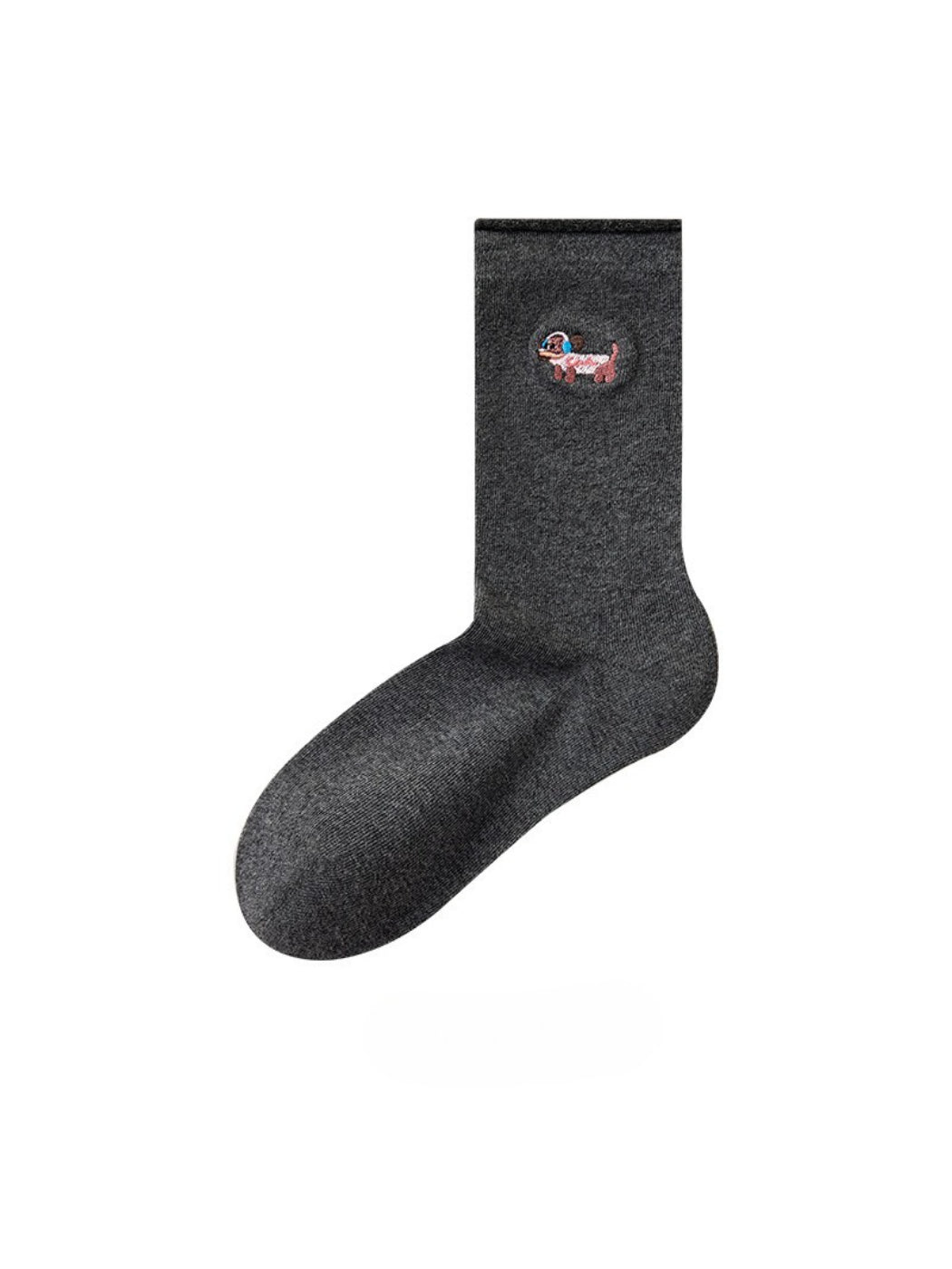 Rufia - Small Dog Motif Crew Socks