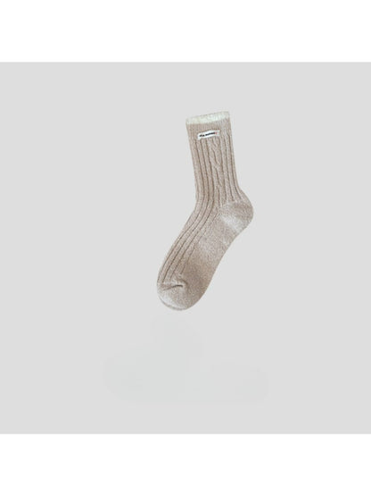 Rufia - Everyday Rib Knit Crew Socks