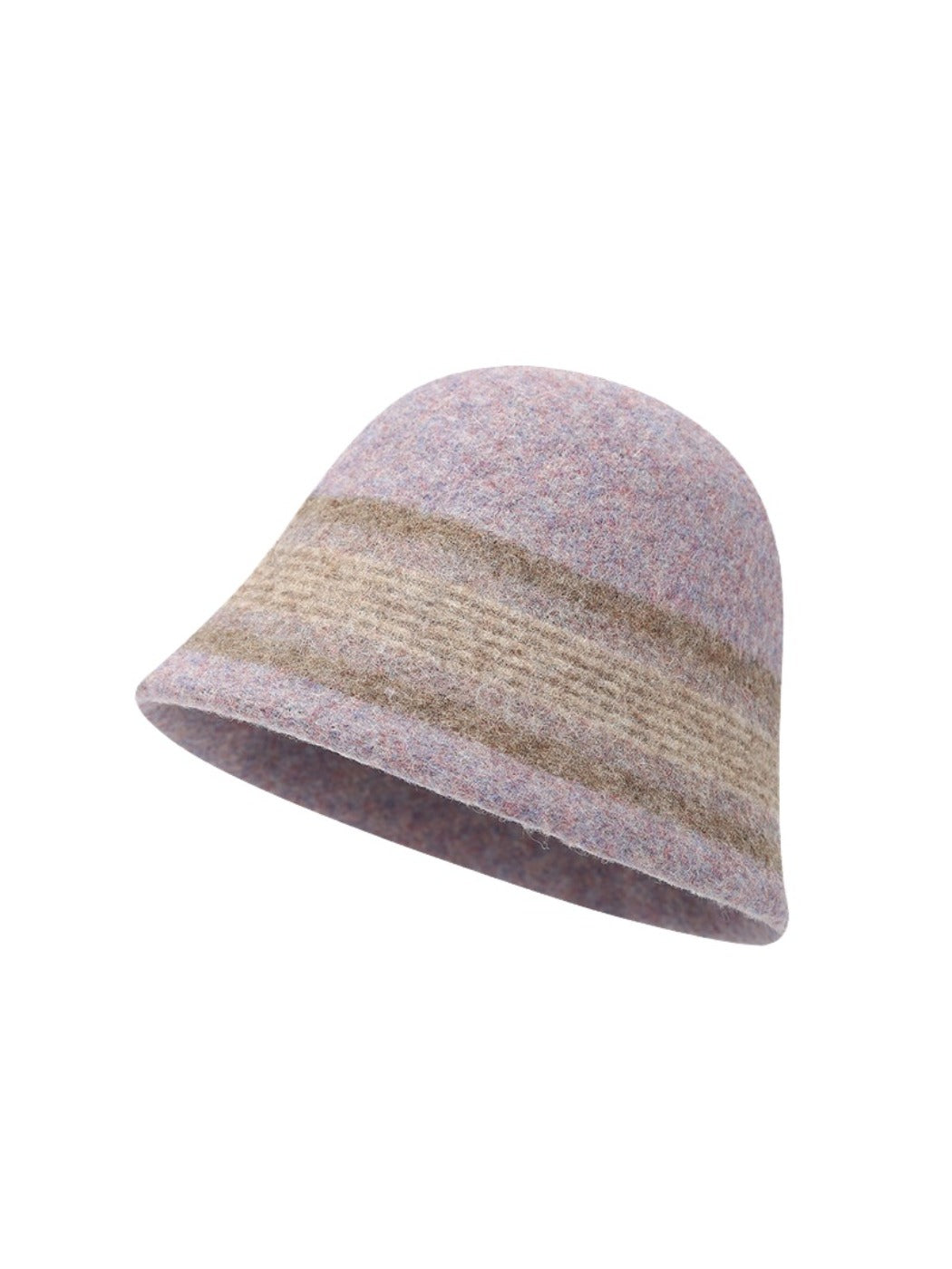 Haila – Color Block Stripe Bucket Hat