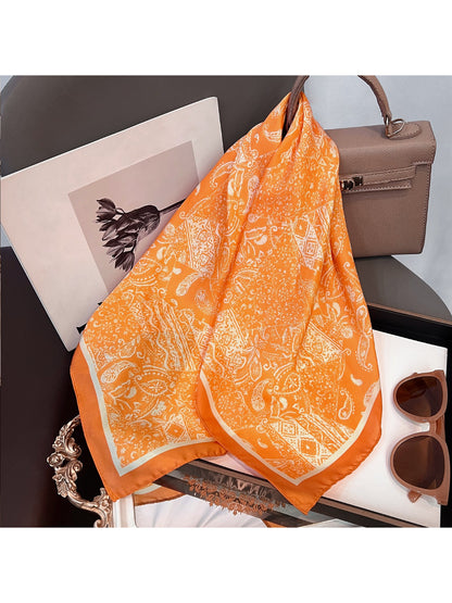 Scarvii Boho Paisley Square Scarf
