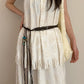 Beco - Blue Beaded Boho Braided Waist Belt