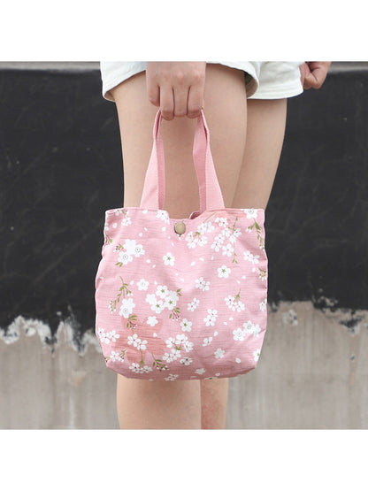 Cosbai - Daisy Print Lunch Bag