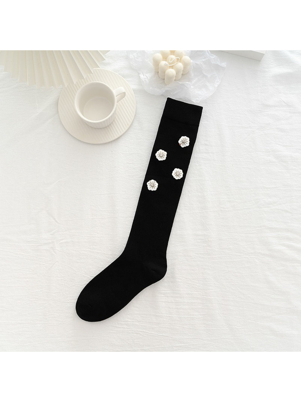 Rufia - Floral Bow Knee High Socks product image 7