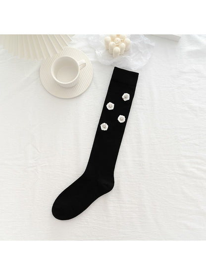Rufia - Floral Bow Knee High Socks product image 7