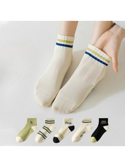 Rufia - Mesh Knit Casual Ankle Socks product image 1