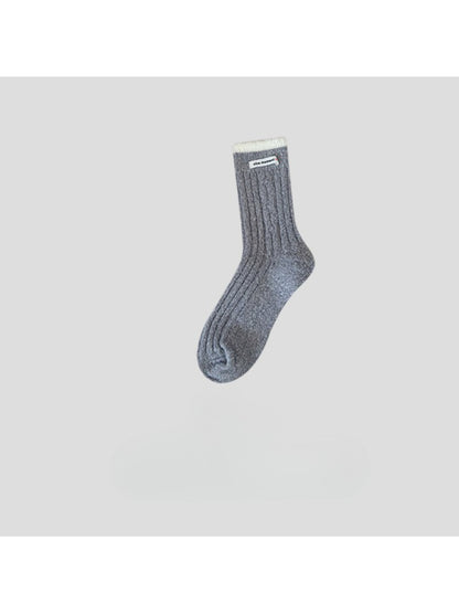 Rufia - Everyday Rib Knit Crew Socks