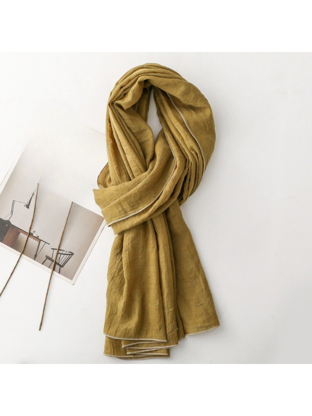 Scarvii - Fluid Draped Texture Everyday Scarf