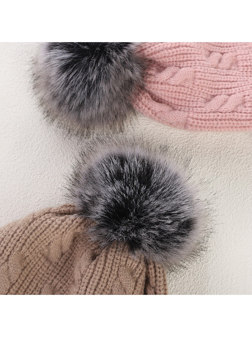 Haila - Winter Knitted Beanie with Pom Pom
