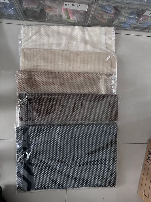 Scarvii – Woven Check Texture Scarf