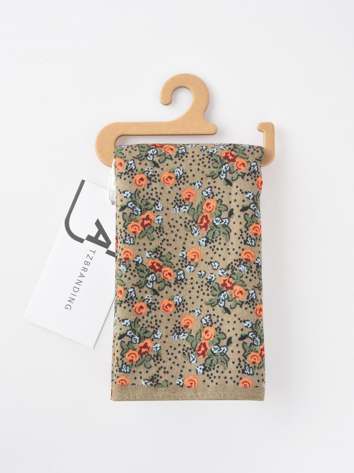Scarvii - Vintage Floral Square Scarf