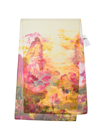 Scarvii - Spring Summer Watercolor Floral Scarf