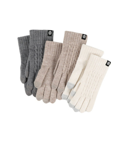 Gloving - Cable Knit Touchscreen Winter Gloves