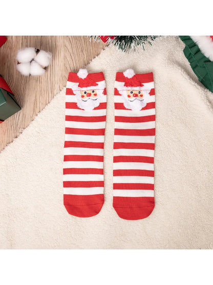 Rufia - Fine Knit Mid-Calf Socks