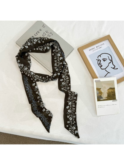 Scarvii - Boho Print Skinny Scarf