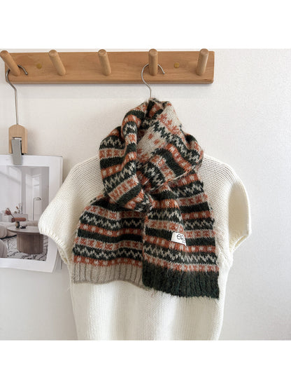 Scarvii - Cozy Fair Isle Winter Scarf