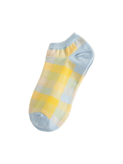 Rufia - Summer Plaid Ankle Socks