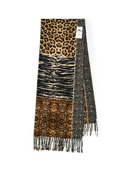 Scarvii – Wild Mosaic Animal Print Scarf