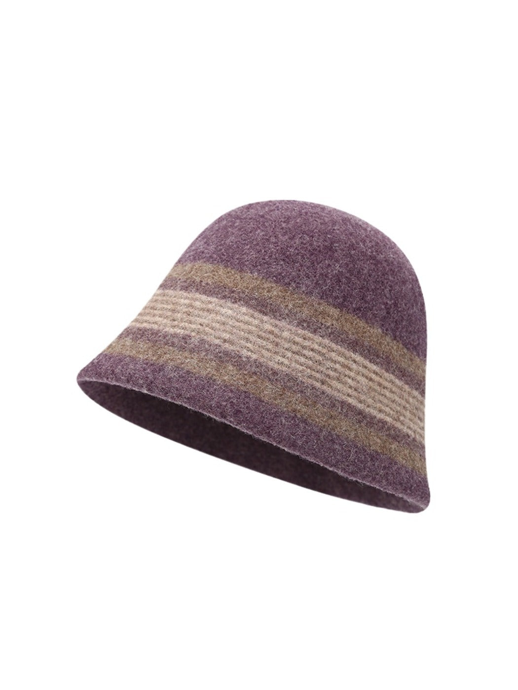 Haila – Color Block Stripe Bucket Hat