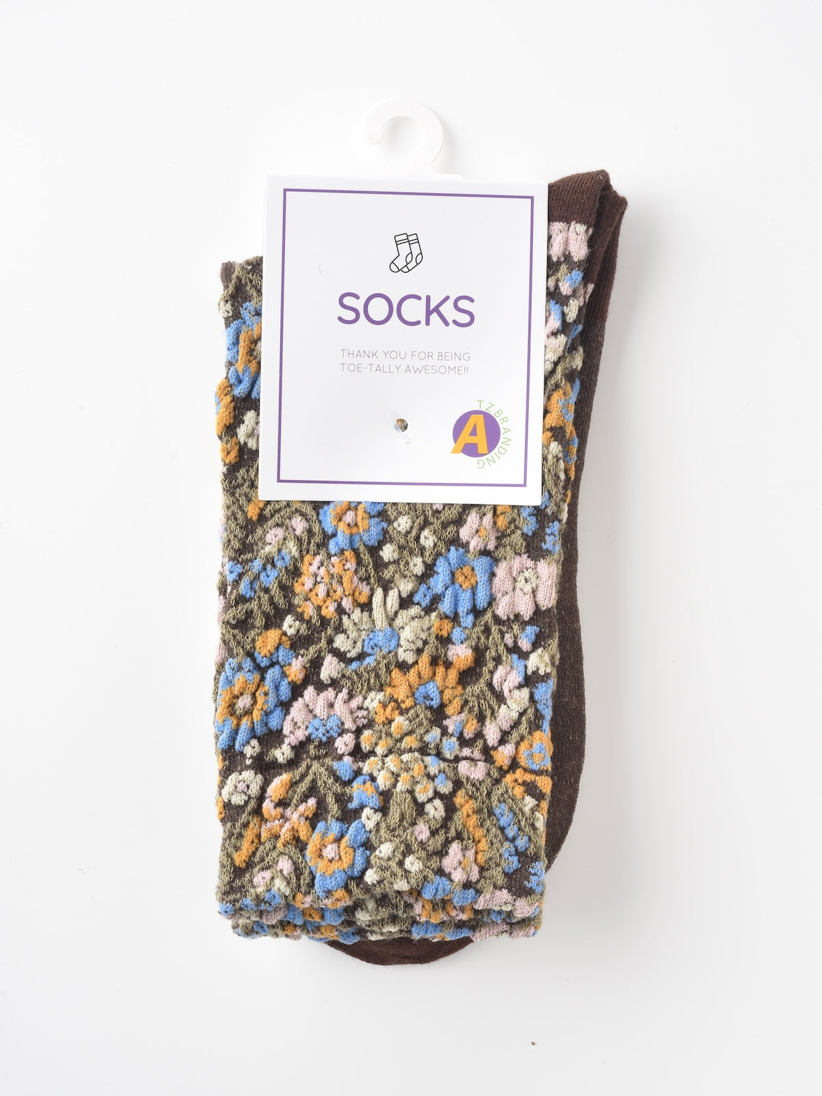Rufia - Vintage Floral Mid-Calf Socks