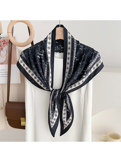 Scarvii Modern Geometric Triangle Scarf