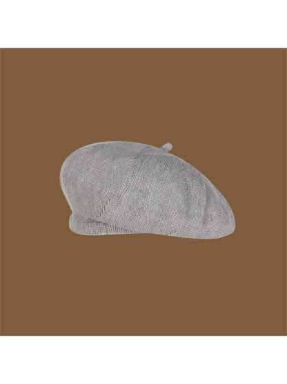 Haila - Soft Classic Knit Beret Hat