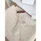 Rufia ribbed crew socks folded to show ruffle detail and texture