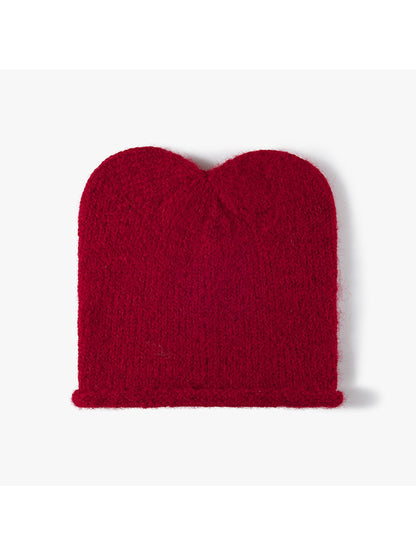 Haila - Simple Cat Ear No-Brim Women's Beanie