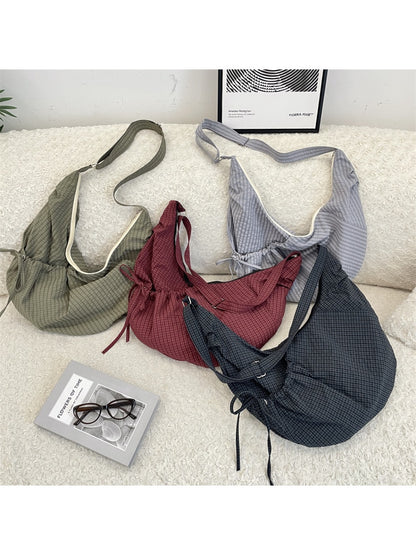 Cosbai - Croissant Shoulder Bag for Women
