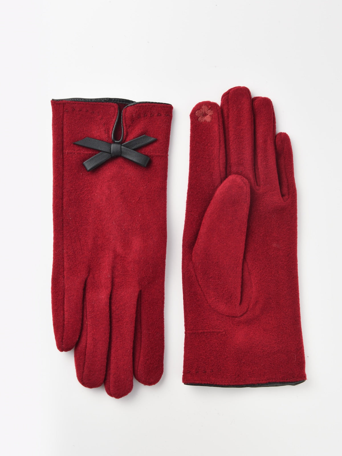 Gloving - Women's Winter Touchscreen Gloves with bow