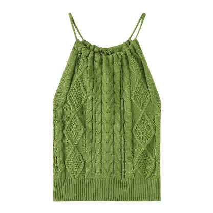 Vesty - Solid Color Knit Vest – Versatile & Stylish