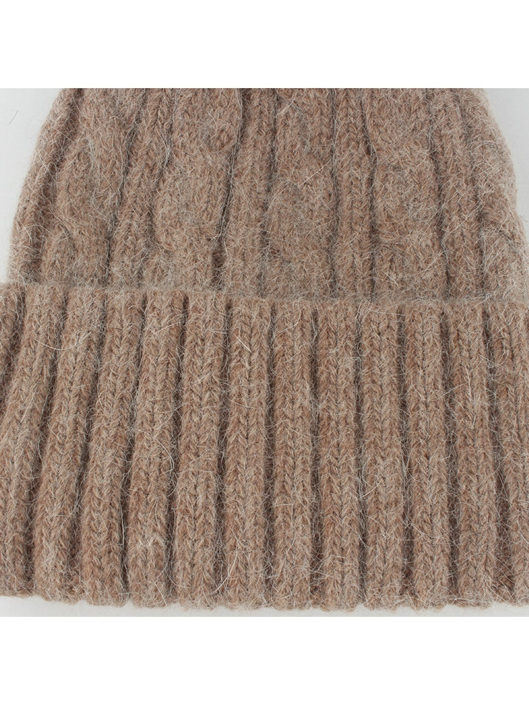 Haila - Ribbed Pom Pom Winter Knit Beanie