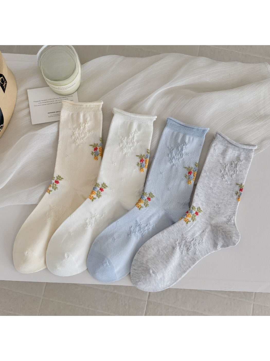 Rufia - Sweet Detail Everyday Crew Socks product image 1