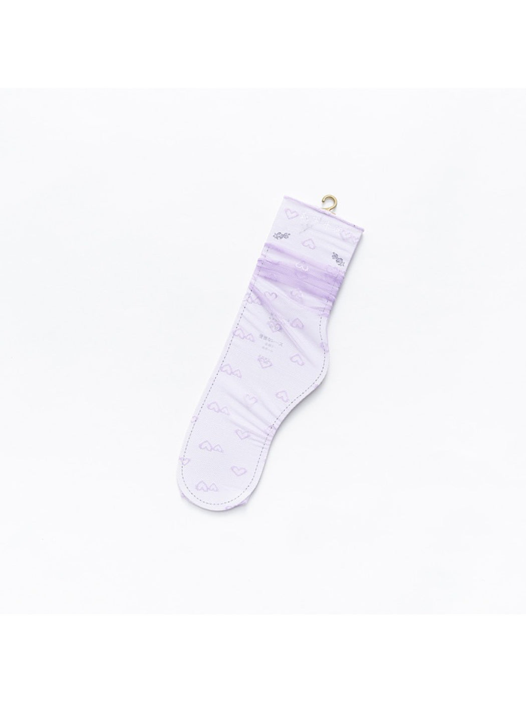 Rufia - Lightweight Sheer Heart Crew Socks product image 6