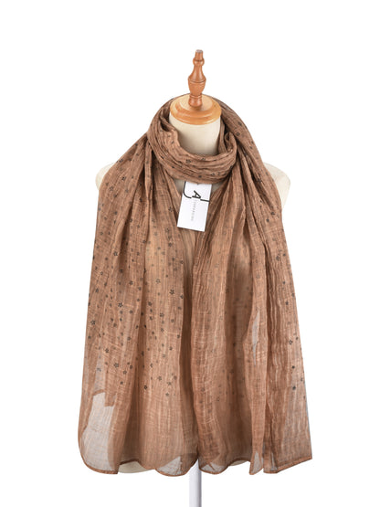 Scarvii - Soft Floral Pattern Scarf