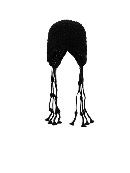 Haila – Knitted Earflap Pom Winter Knitted Beanie