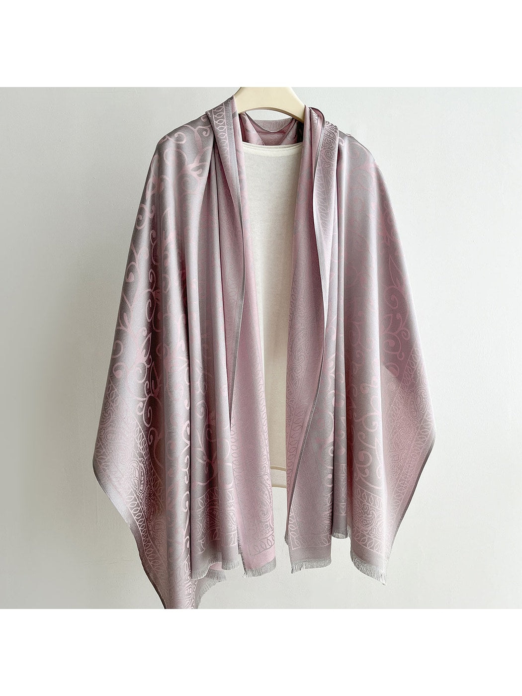Scarvii - Summer Scrollwork Print Scarf Wrap