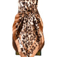 Scarvii - Square Scarf with Leopard Print