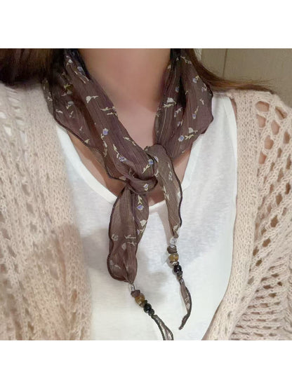 Scarvii - Elegant Lightweight Neck Accent Scarf