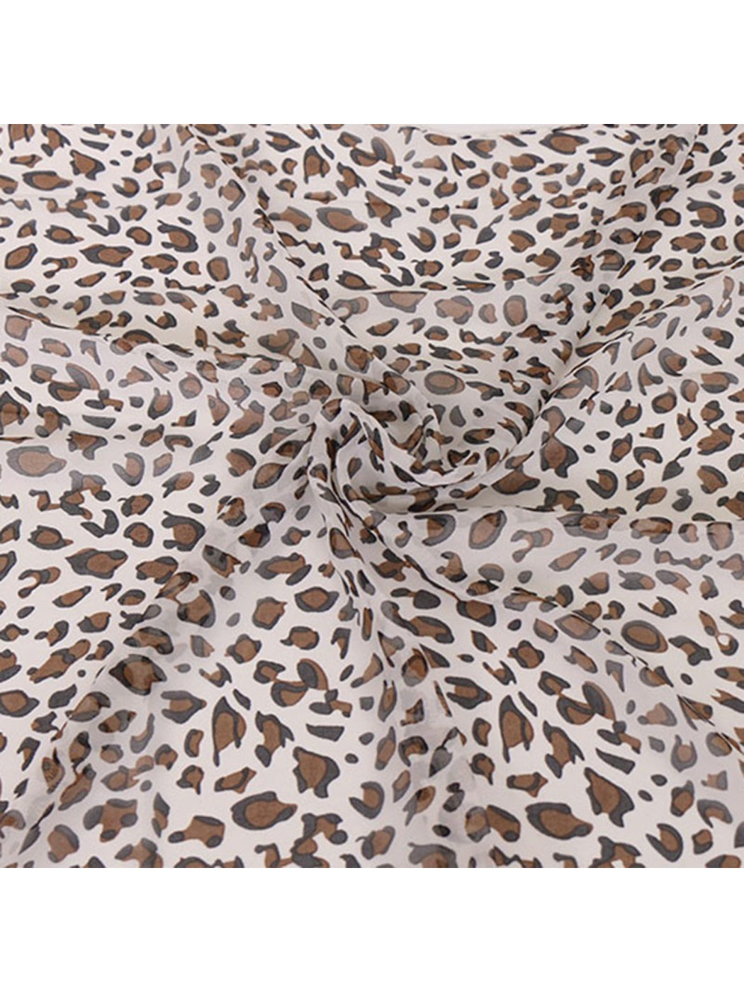 Scarvii - Spring Summer Leopard Print Lightweight Scarf