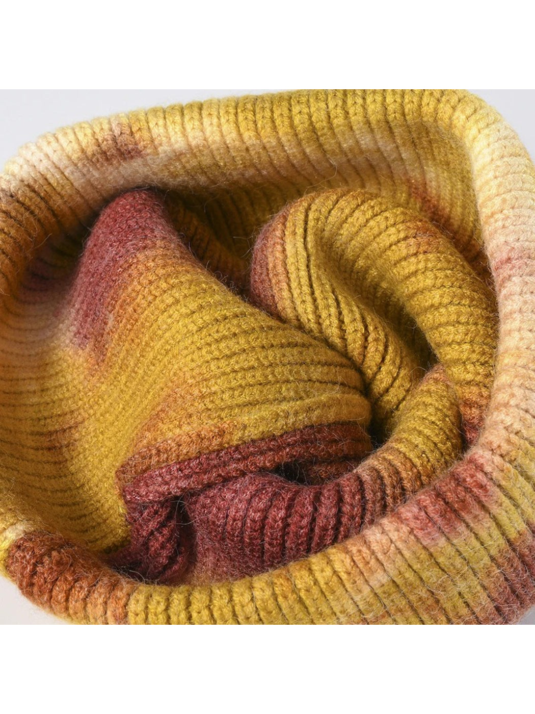 Haila - Tie-Dye Ribbed Cuffed Beanie
