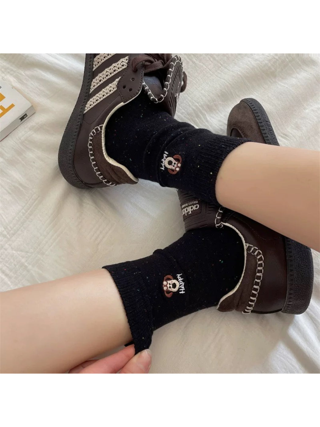 Rufia - Happy Bear Pattern Socks product image 6