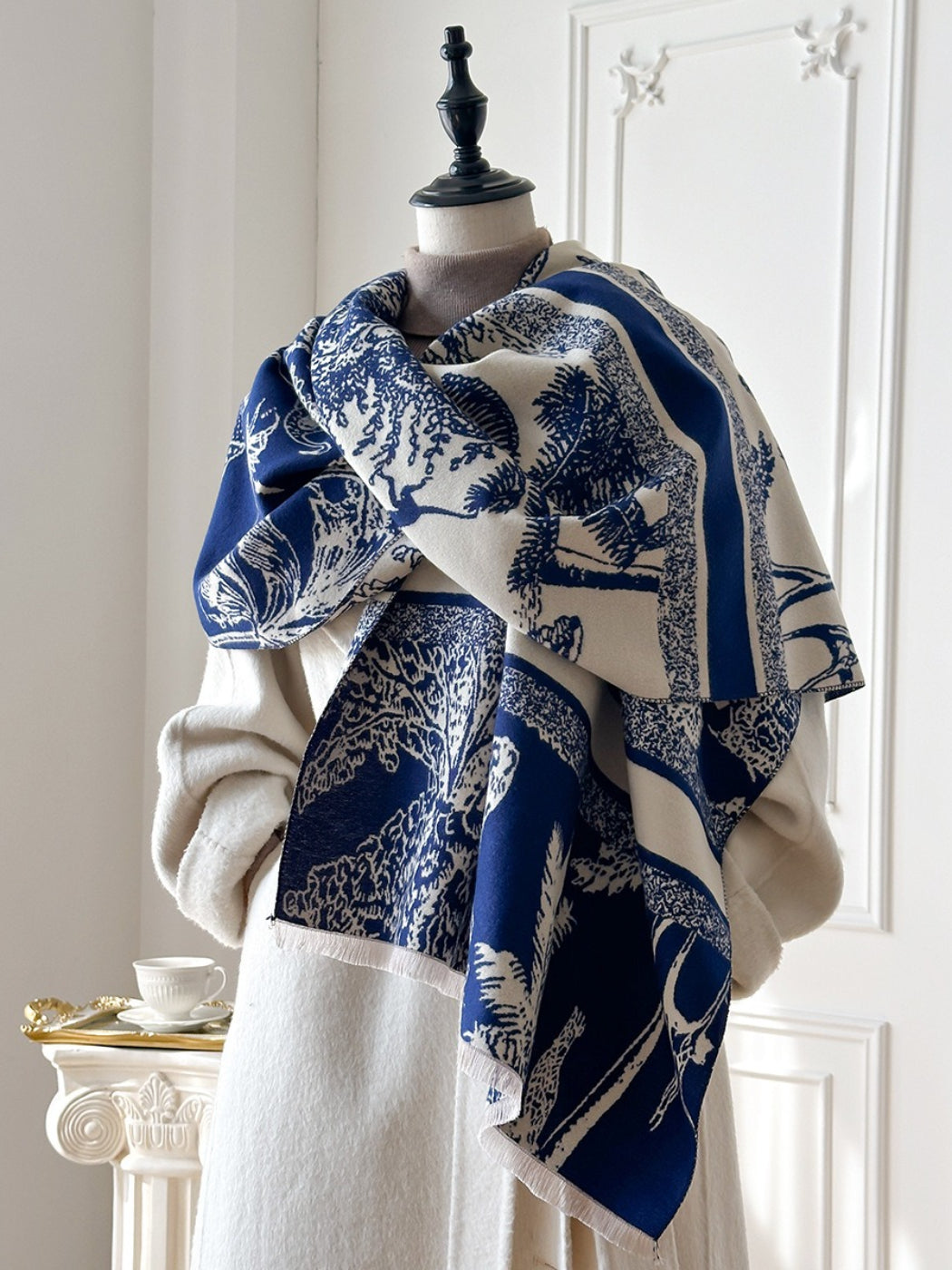 Scarvii – Forest & Fauna Print Scarf & Wrap
