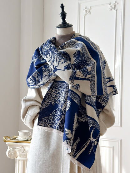 Scarvii – Forest & Fauna Print Scarf & Wrap