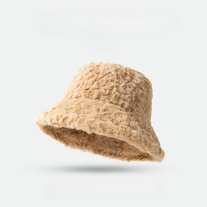 Haila Winter Warm Plush Bucket Hat accessory detail view