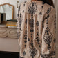 Crosa - Boho Elegant Floral Long Sleeves Blouse