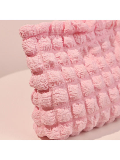 Cosbai - Textured Bubble Women's Cosmetic Bag