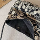 Cosbai - Embroidered Flower Shoulder Tote Bag - Basic & Simple